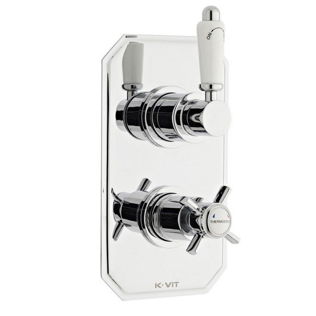Concealed Thermostatic Shower Mixer Valve with Diverter